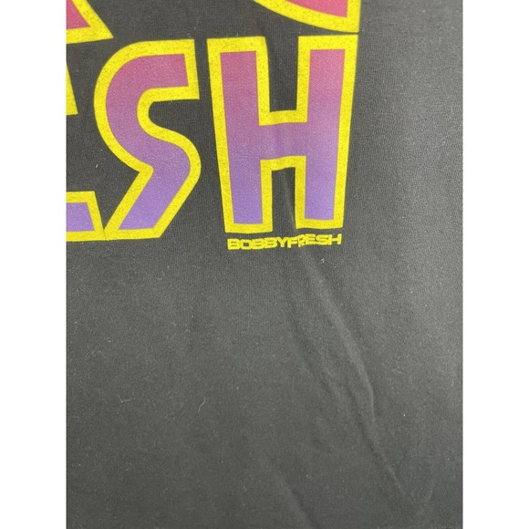 Bobby Fresh Black T-Shirt Size 2XXL Atari Logo Short Sleeve - Picture 4 of 4